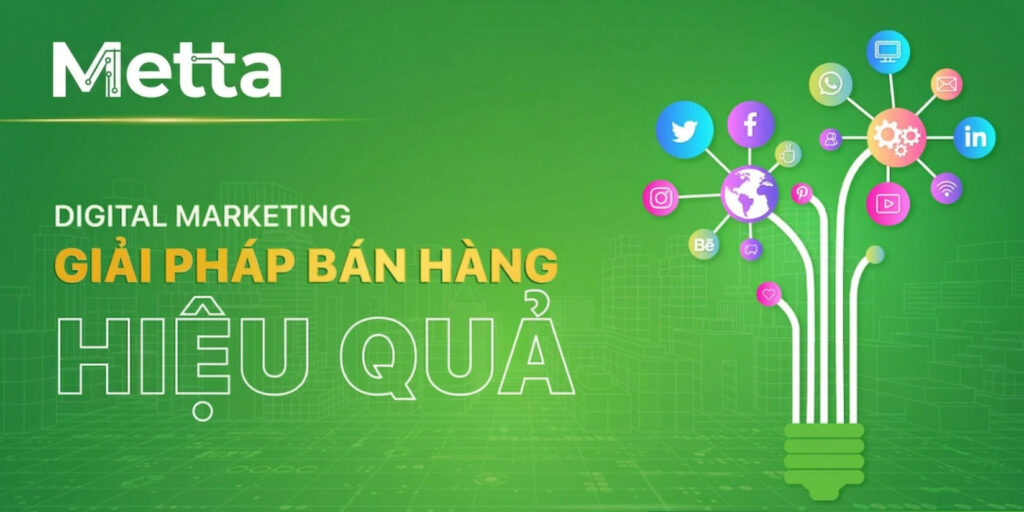 Dịch vụ Digital Marketing - Giải pháp bán hàng hiệu quả Metta Holding